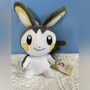 Pokemon San-ei Allstar Emolga plush small NWT